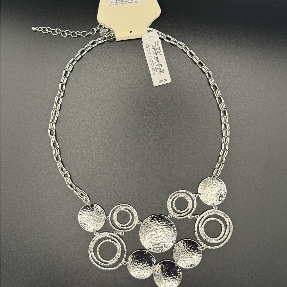 The Sak Textured Silver Necklace